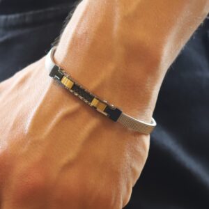 Pulseira de Aço Khan